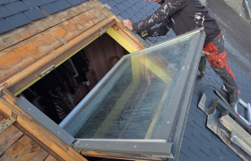 Pose de velux